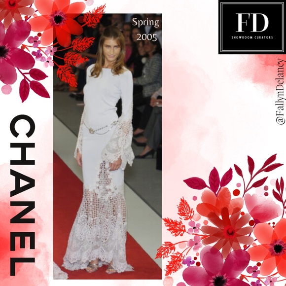 Chanel Runway/Editorial White Skirt and Top Spring/Summer 2005 - Picture 1 of 1